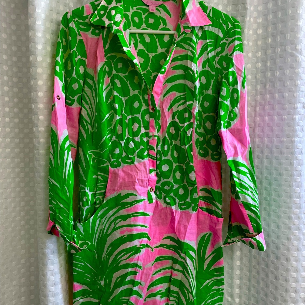 Lilly Pulitzer cover up size S